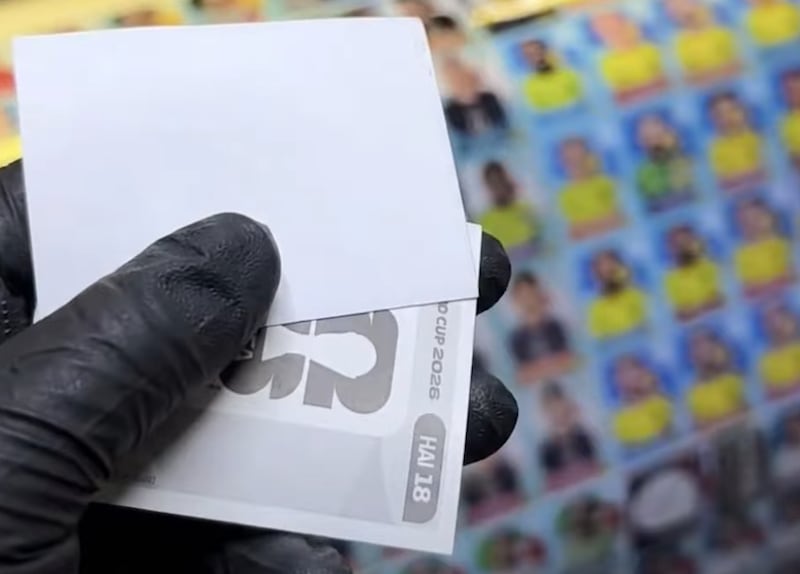Cromos del álbum del mundial