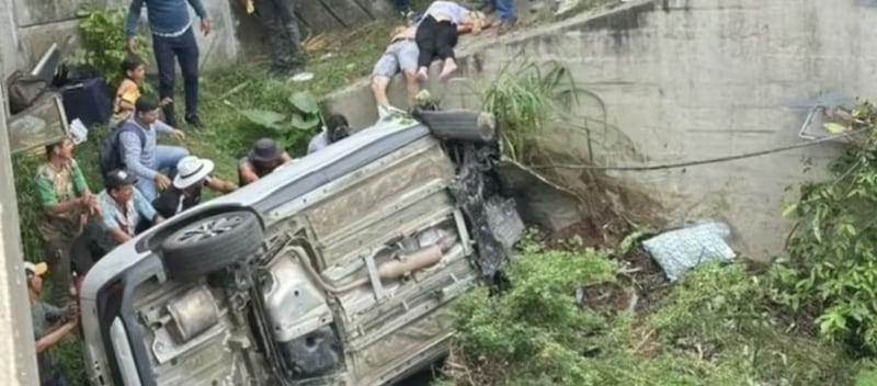 Cuatro integrantes de una misma familia fallecieron en un trágico accidente de tránsito