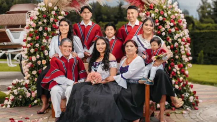 Luis Alfonso Chango se casó con Solange Solís en una boda de lujo que unió tradición y cultura en Ambato