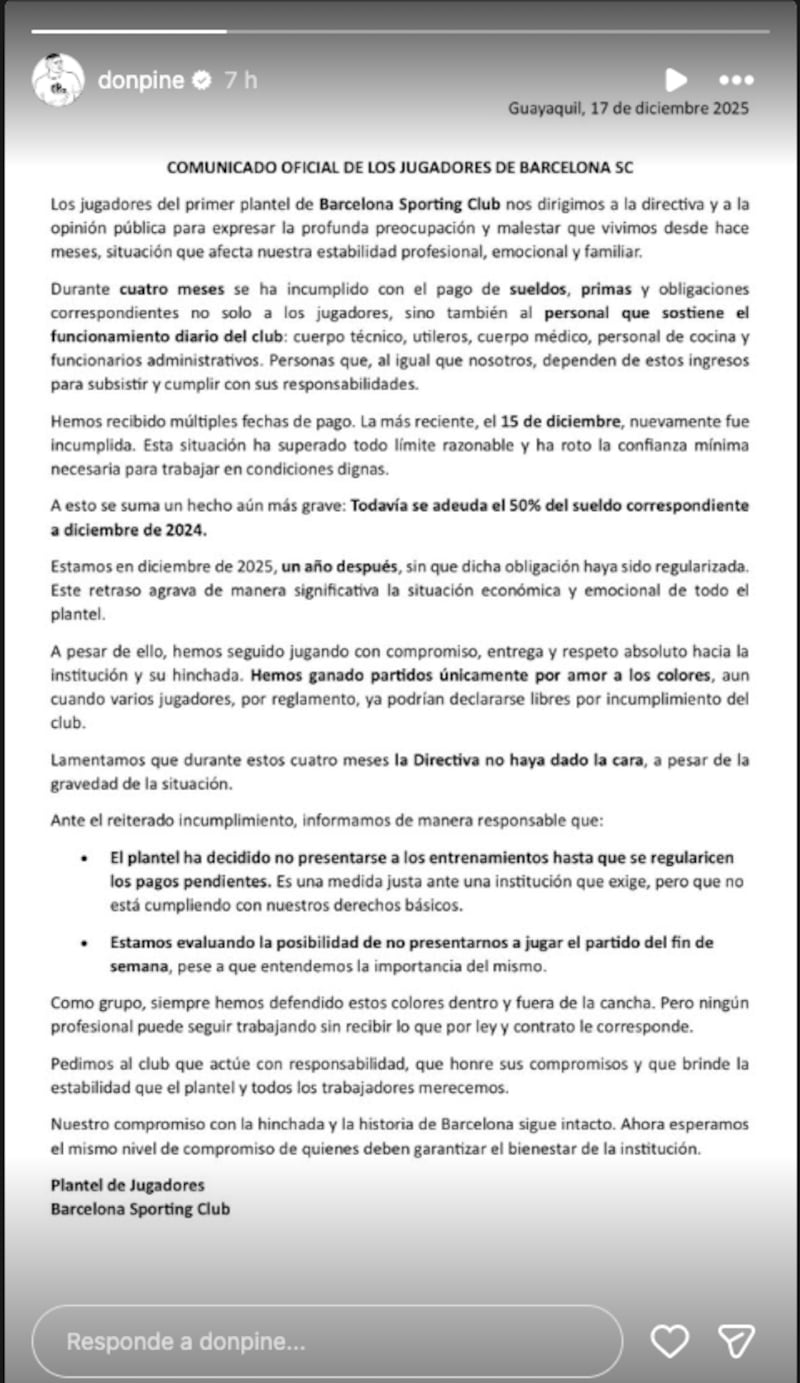 Publicación de Mario Pineida