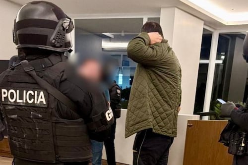 Caso Goleada: Aquiles Álvarez llega al Complejo Judicial de Quito