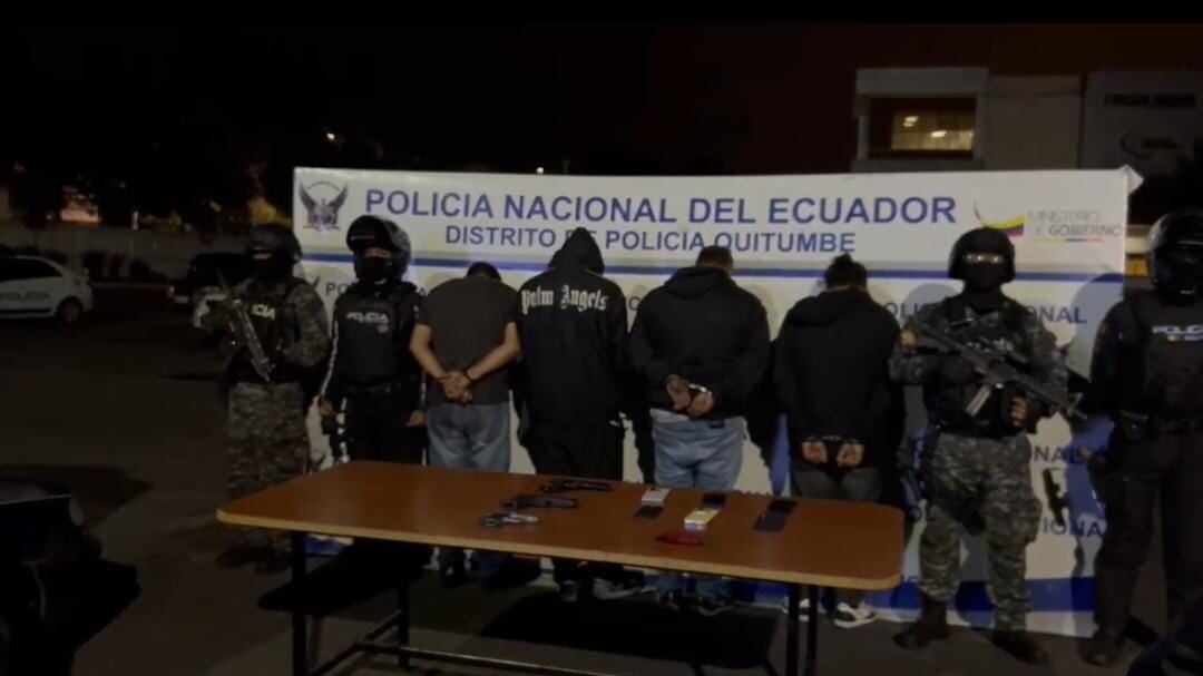 El motivo por el que sujetos intentaron huir de la Policía en el sur de Quito