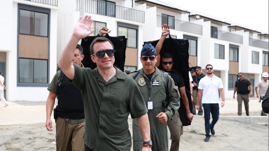 Presidente Daniel Noboa envía propuesta al CNE para proceso de enmienda constitucional