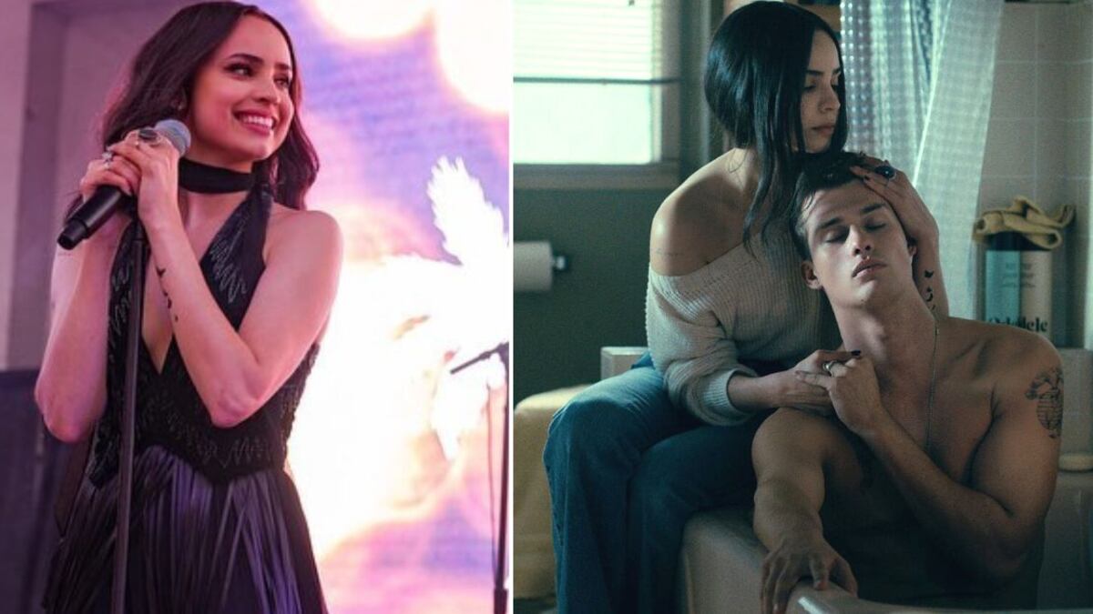 Sofia Carson y el compositor Justin Tranter compusieron los temas originales de 'Corazones malheridos' |