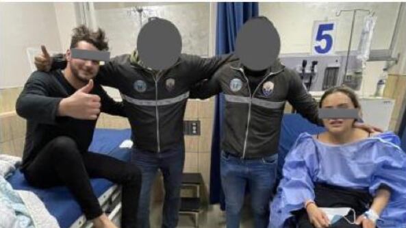 Vanessa Egas y Mauricio Martínez, secuestrados en la Ruta Viva