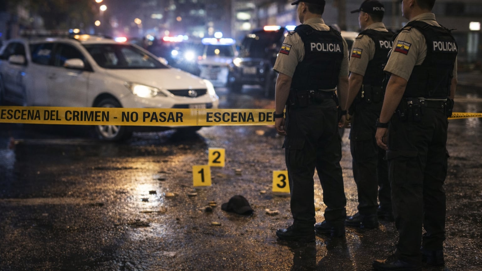 Capitán de las Fuerzas Armadas fue baleada en La Mariscal, en Quito, mientras se dirigía a su domicilio