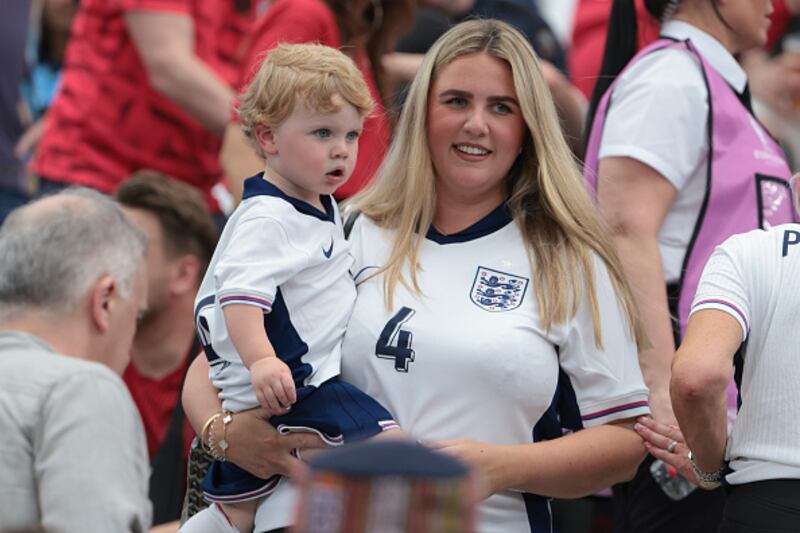 Pareja de Declan Rice.