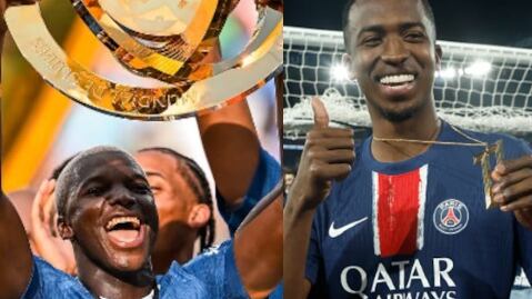 Moisés Caicedo y William Pacho