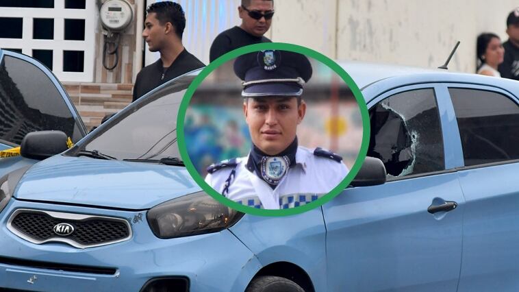 Agente de tránsito en Manta