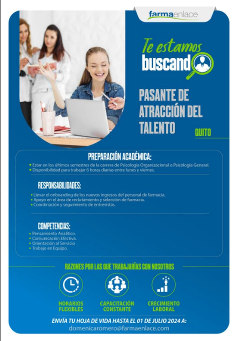 TRABAJO EN QUITO