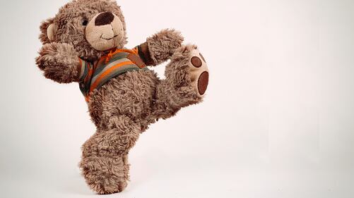 Lluvia de peluches en Casa Blanca