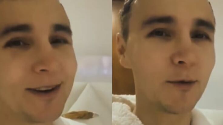 “Es la primera vez que cocino”: nuevo video de Mauricio Leal sonriente junto a su madre antes de sus muertes.