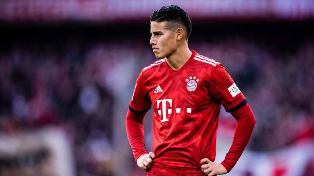 James Rodríguez en el Bayern Múnich