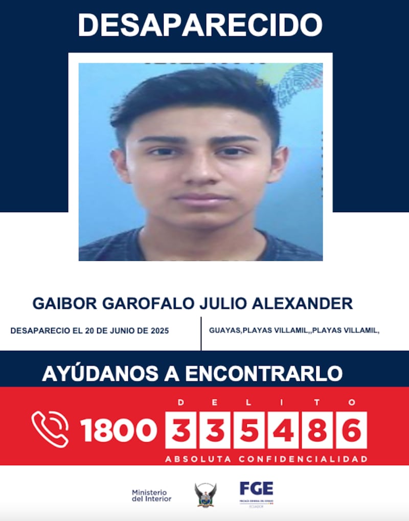 Investigan la desaparición de un policía de la UNASE en Guayas