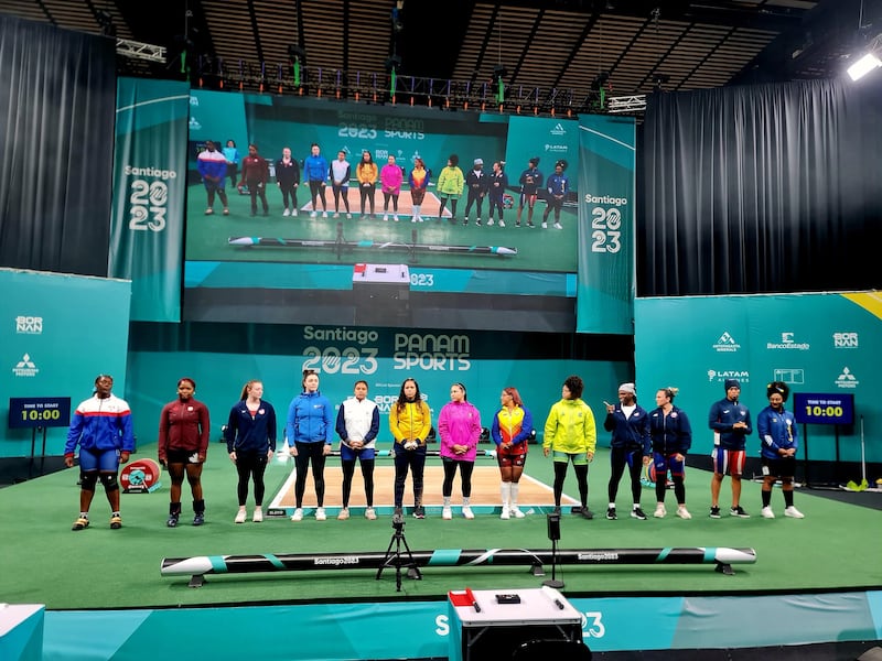 Tamara Salazar en los Juegos Panamericanos