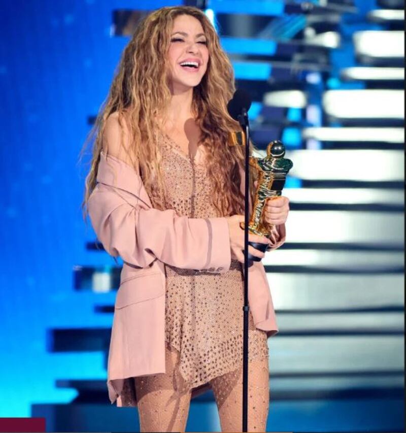 Shakira en los MTV VMAs 2023 (Foto: MTV)