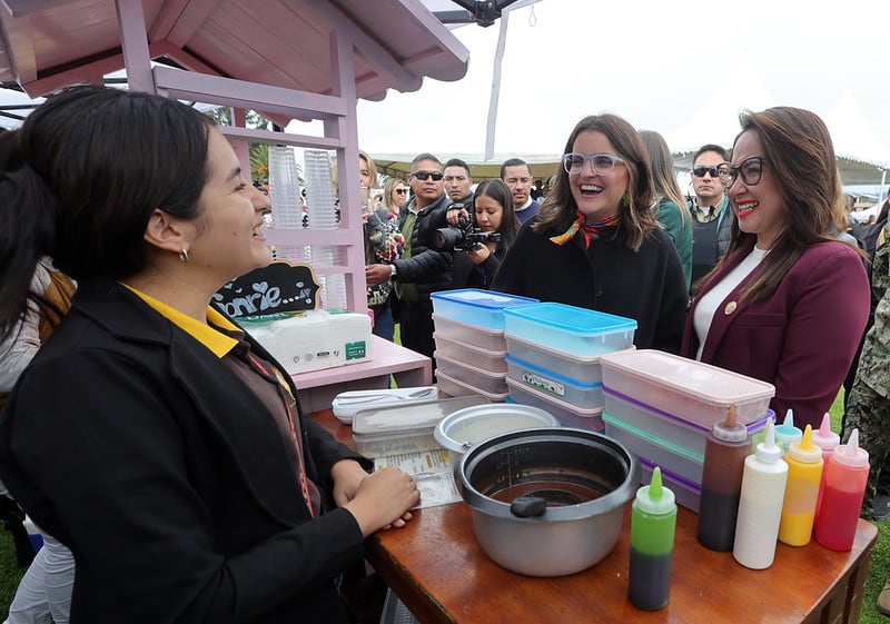 Encuentro de Mujeres “Manos que Lideran” en Chimborazo