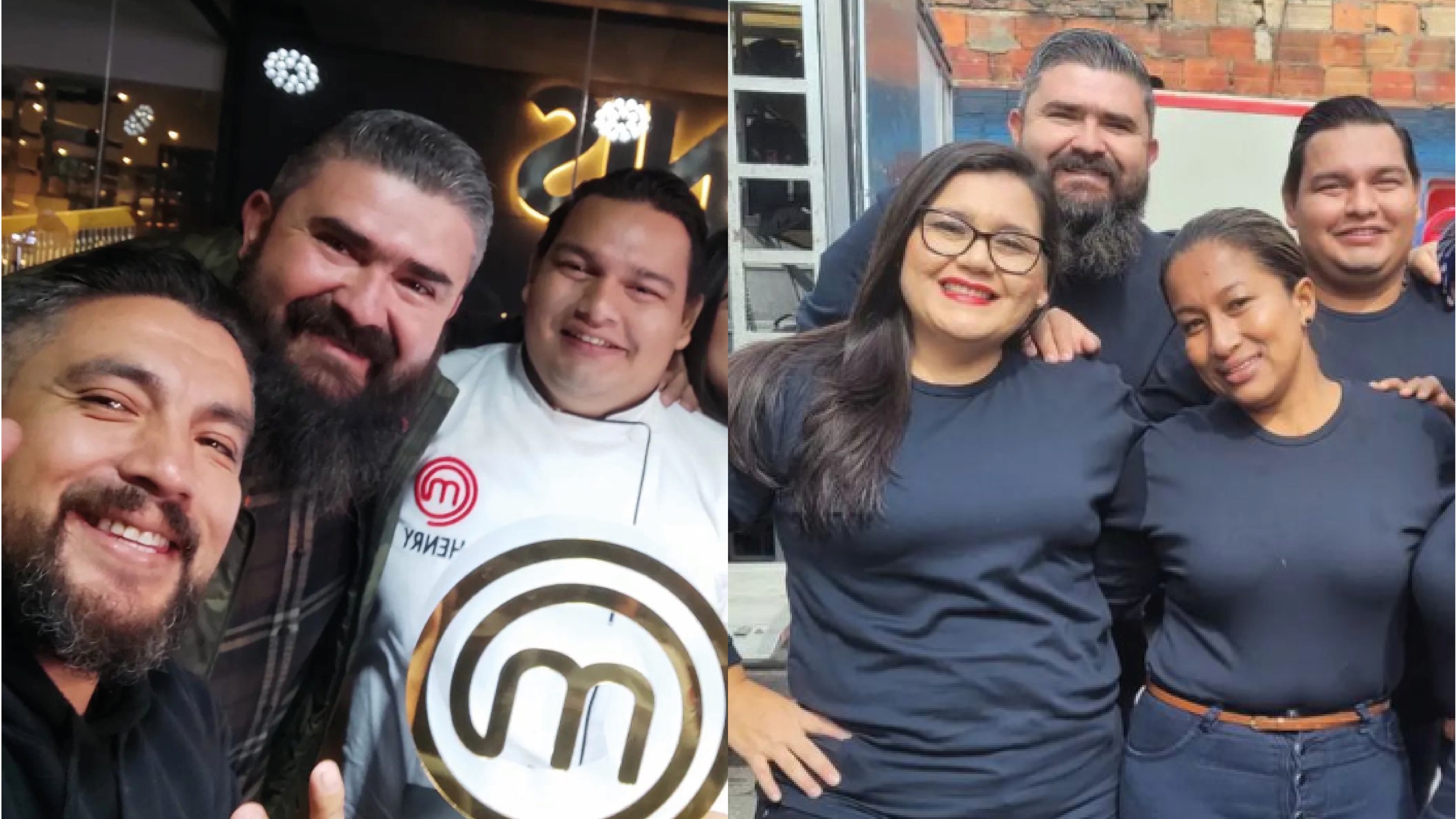 Henry y sus amigos: Raúl, Andrés, Johanna y Sonnia