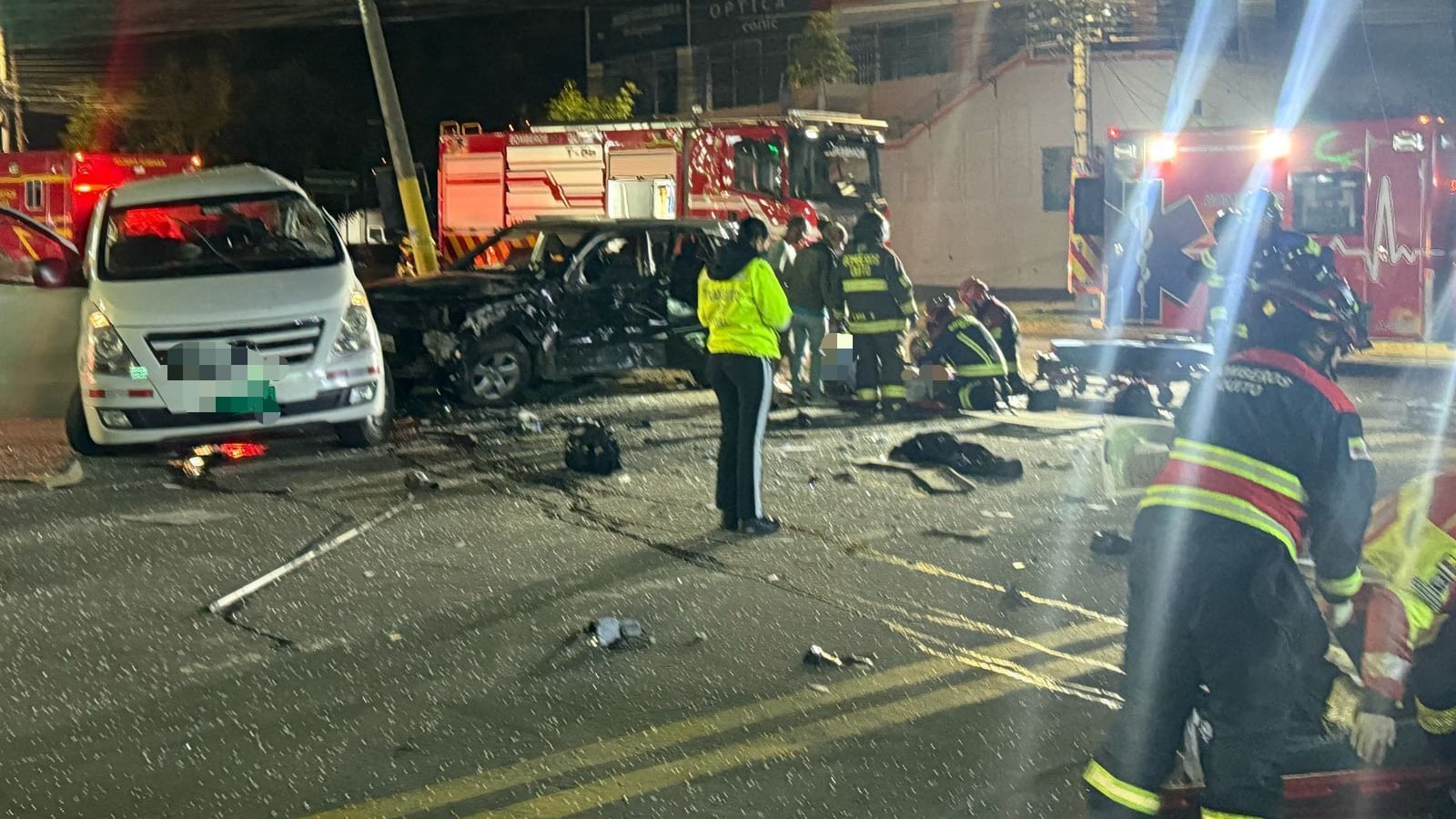 Quito: Accidente de tránsito en Tumbaco deja dos fallecidos