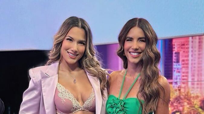 Alejandra Jaramillo y Gaby Espino.