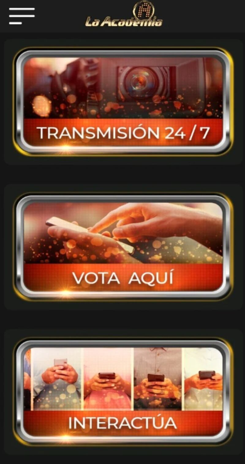 En ese apartado podrás seleccionar las votaciones