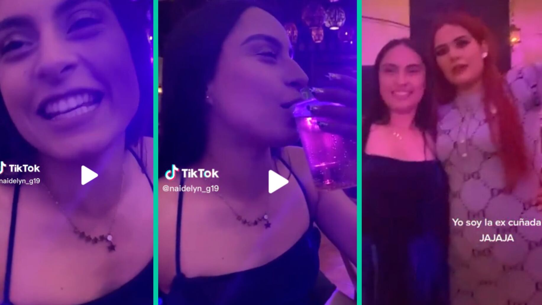 Una joven festeja que canceló su boda, y se va de fiesta con su excusada.