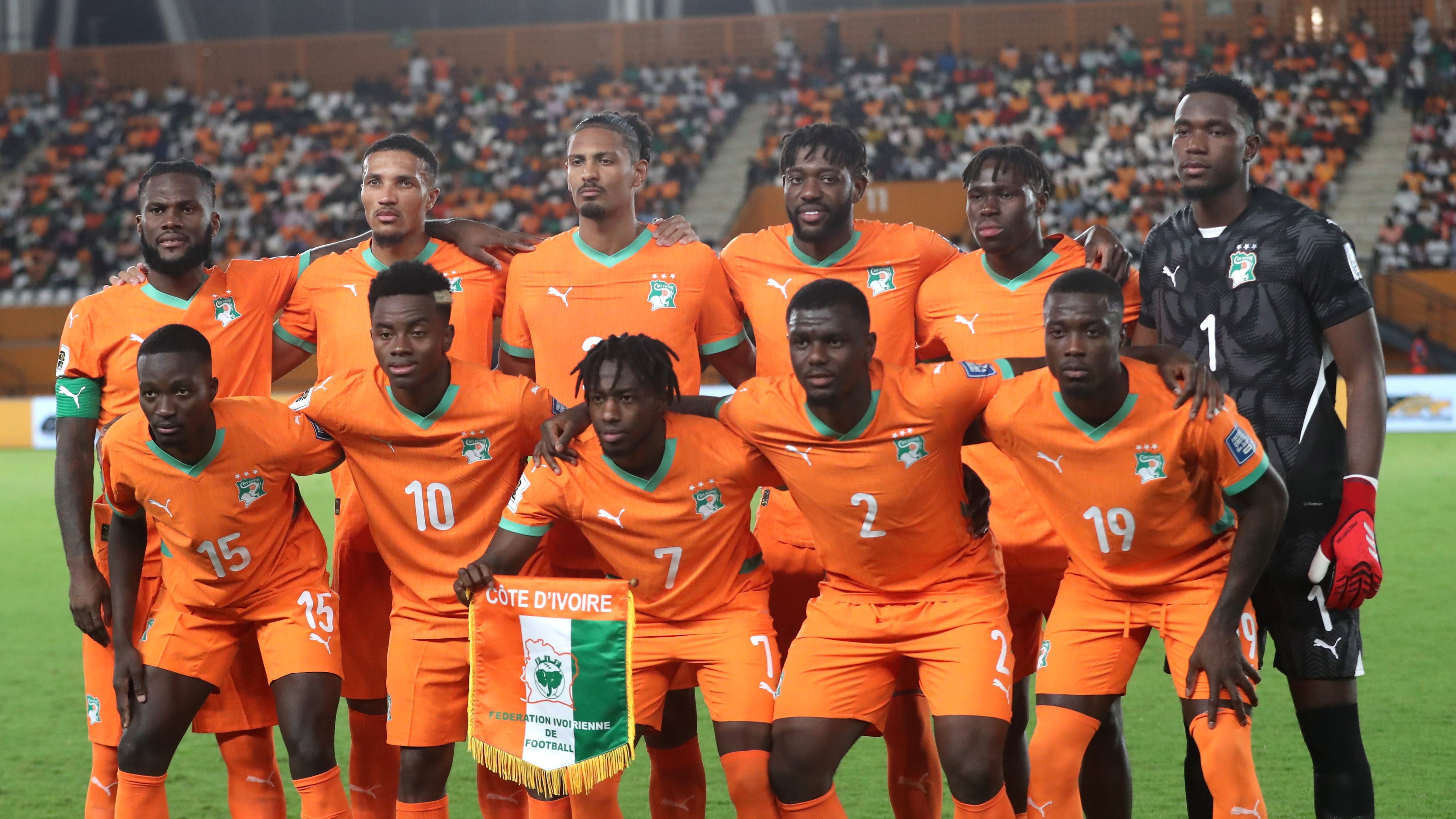 El conjunto de Costa de Marfil es un equipo muy físico y veloz que será complejo para la Tricolor en el juego del 14 de junio en el Mundial 2026. EFE/EPA/LEGNAN KOULA