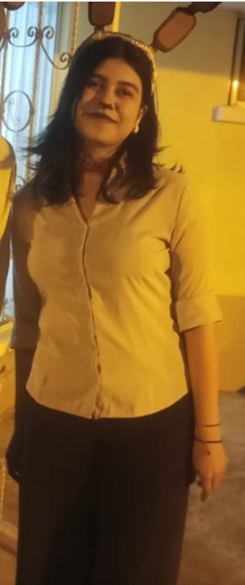 Nathaly Mafla dejó su celular a un amigo y desapareció tras ingresar al baño de su universidad en Quito. Foto: Cortesía de la familia de Nathaly a Metro Ecuador