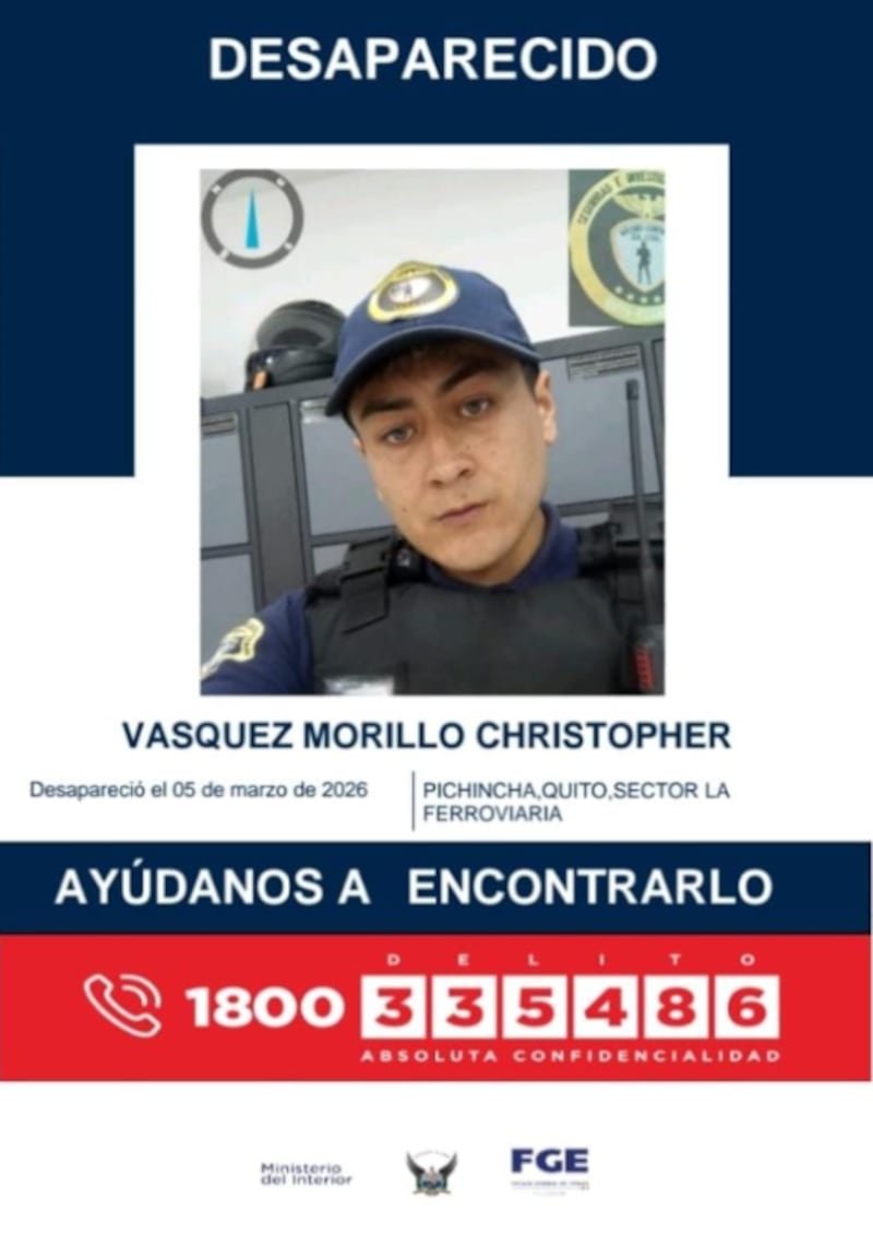 Así estaba vestido Christopher Vasquez antes de ser reportado como desaparecido.