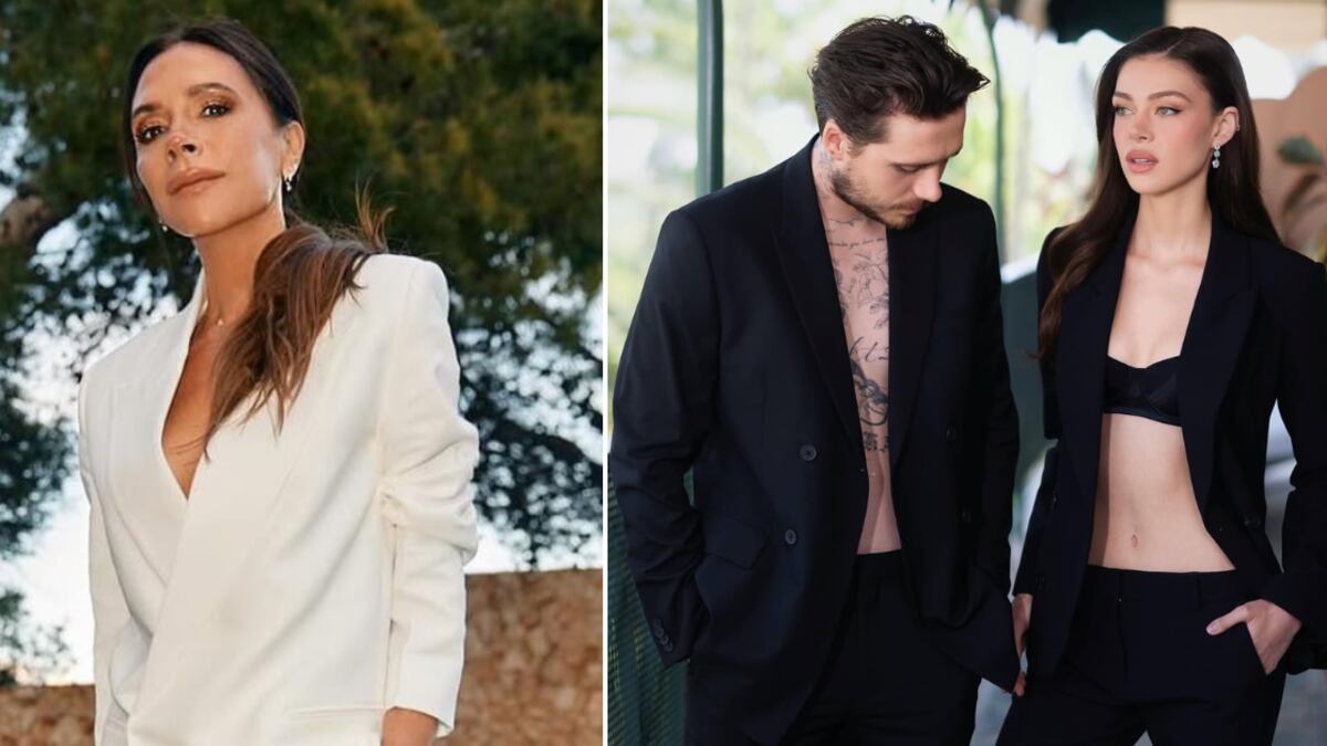 Victoria Beckham / Brooklyn Beckham y Nicola Peltz