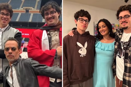 Marc Anthony felicita a su hijo por su graduación, pero le recuerdan que lo logró por Dayanara