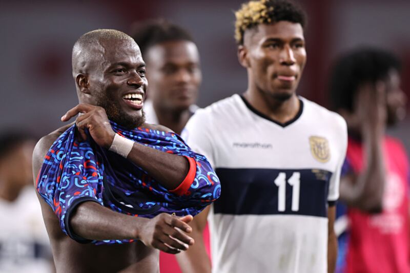 Enner Valencia y Kevin Rodríguez