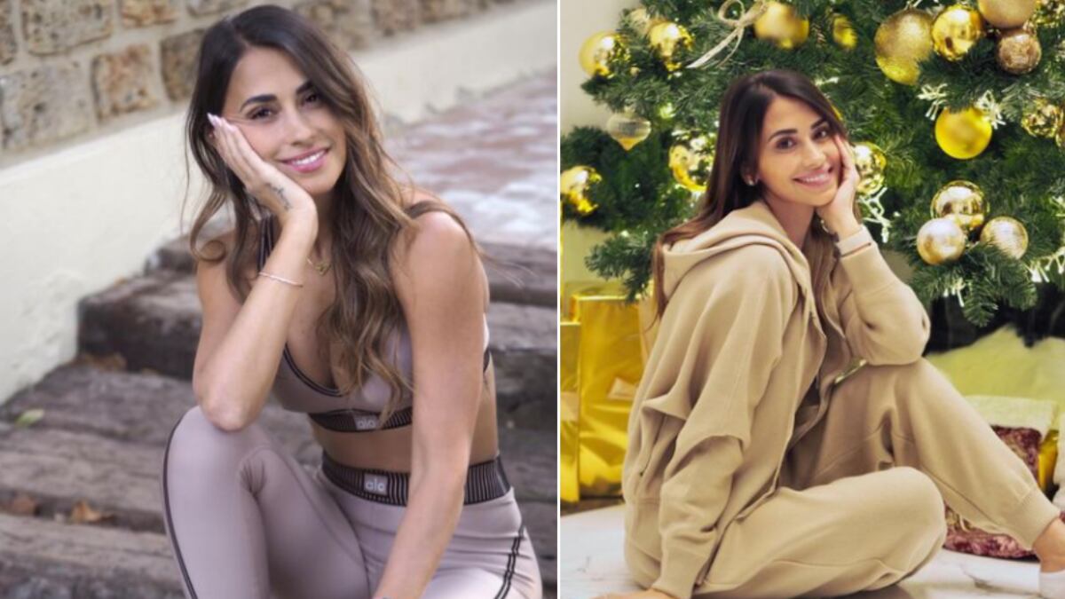 Antonela Roccuzzo se ha convertido en un amuleto andante para Argentina.