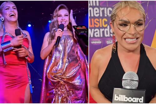 No sólo Wendy Guevara, Thalía también cumplió uno de sus grandes sueños en los Latin AMAs