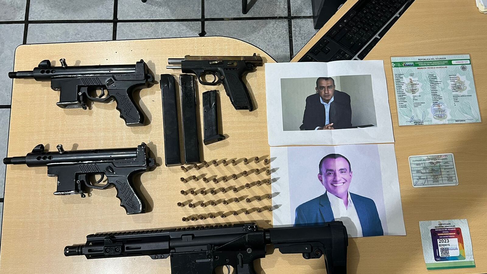 Querían atentar contra el alcalde de Portoviejo, Javier Pincay: La banda tenía fotos de la autoridad