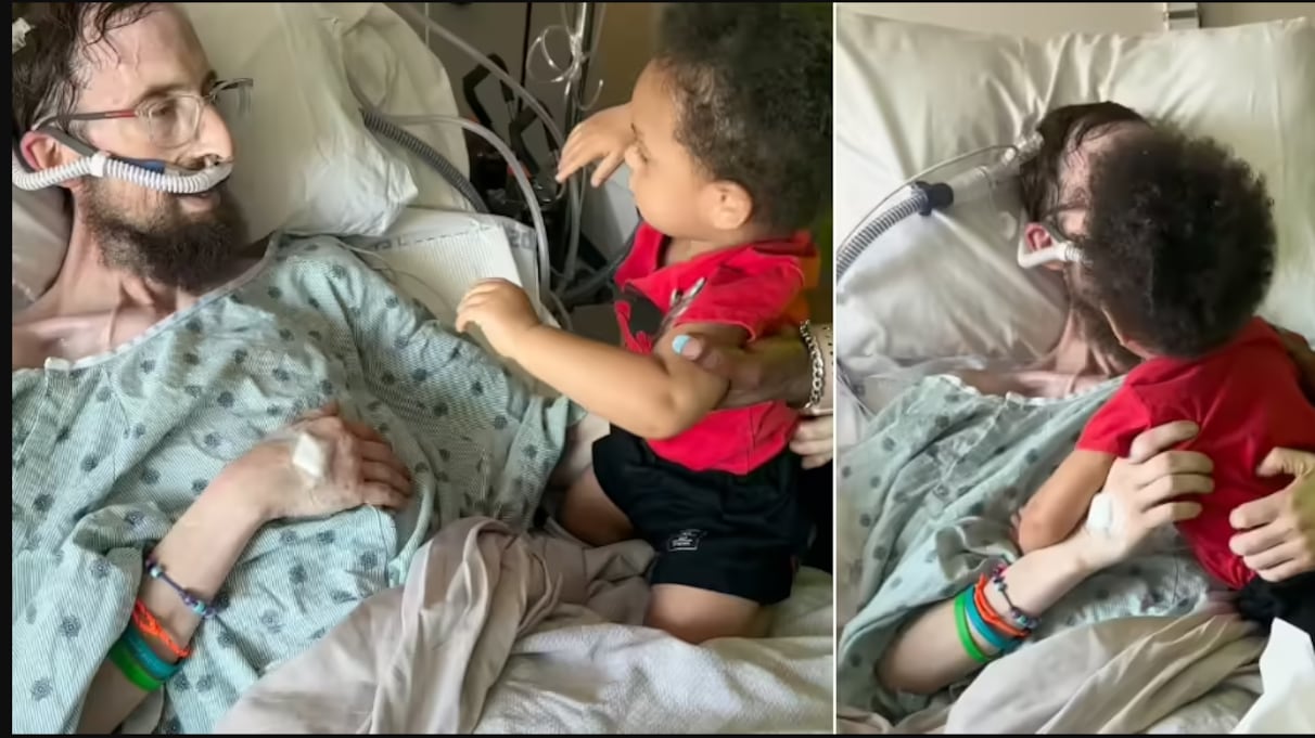 Así fue la devastadora despedida de un padre a su hijo antes de morir por cáncer