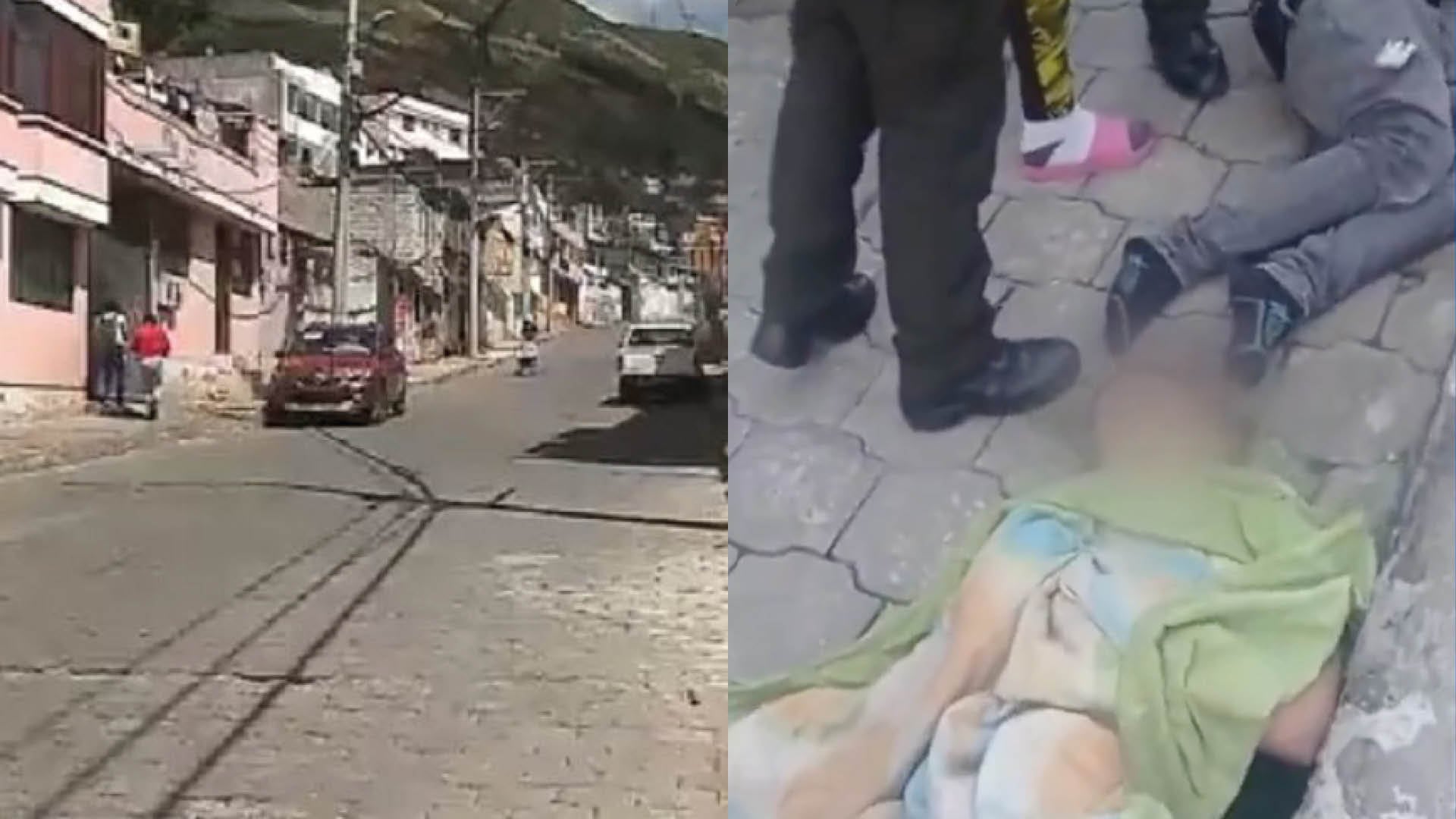 Lo que se sabe de los tres jóvenes abandonados semidesnudos y sin pertenencias en ciudadela del sur de Quito