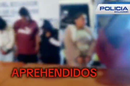 Presuntos miembros de Los Lobos fueron detenidos en el sur de Quito