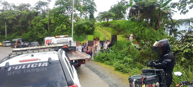 Buseta cae al abismo