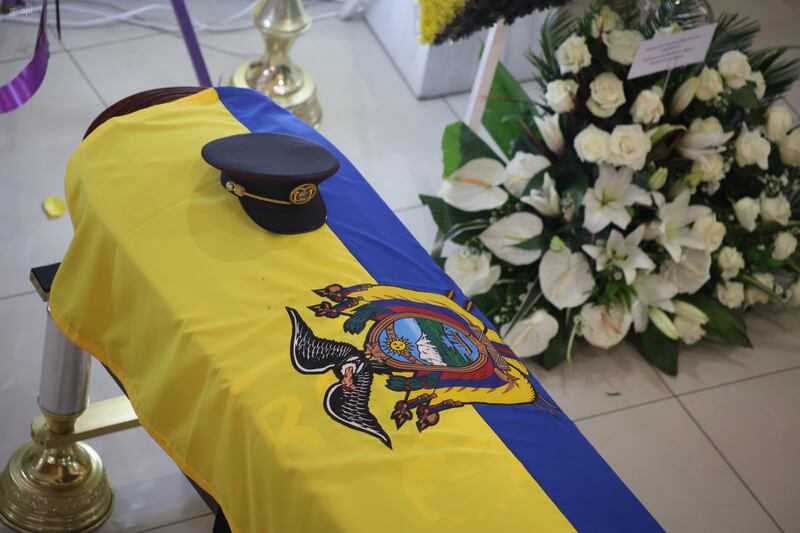 Fotos: el último adiós a los 11 militares asesinados en Alto Punino