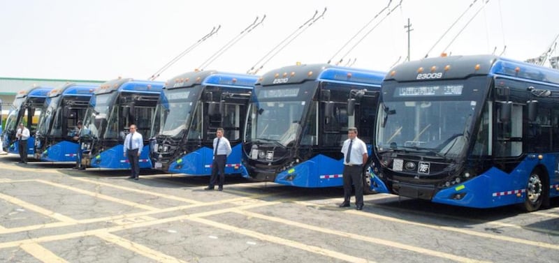 Conductores de Trolebús