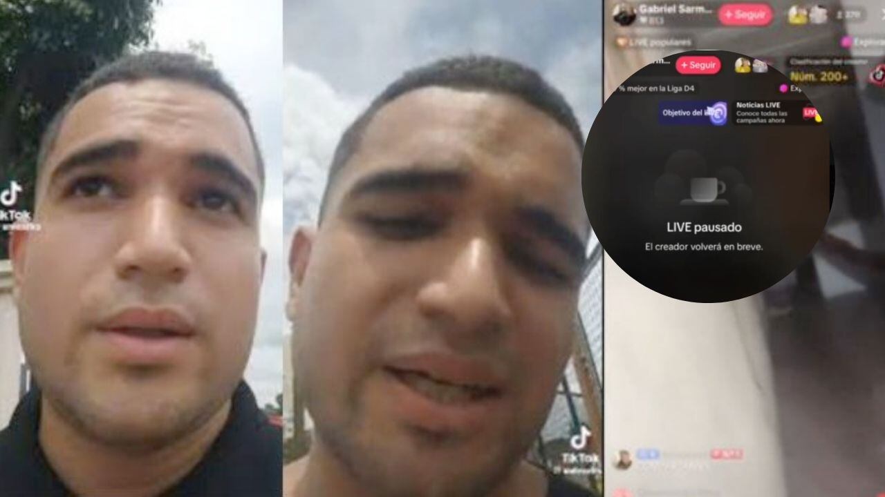 Filtran video del asesinato de Gabriel Jesús Sarmiento mientras transmitía en vivo por TikTok.