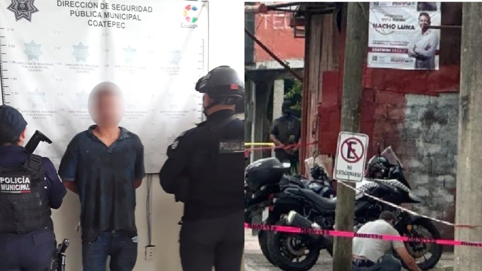 Hombre decapitado en Coatepec