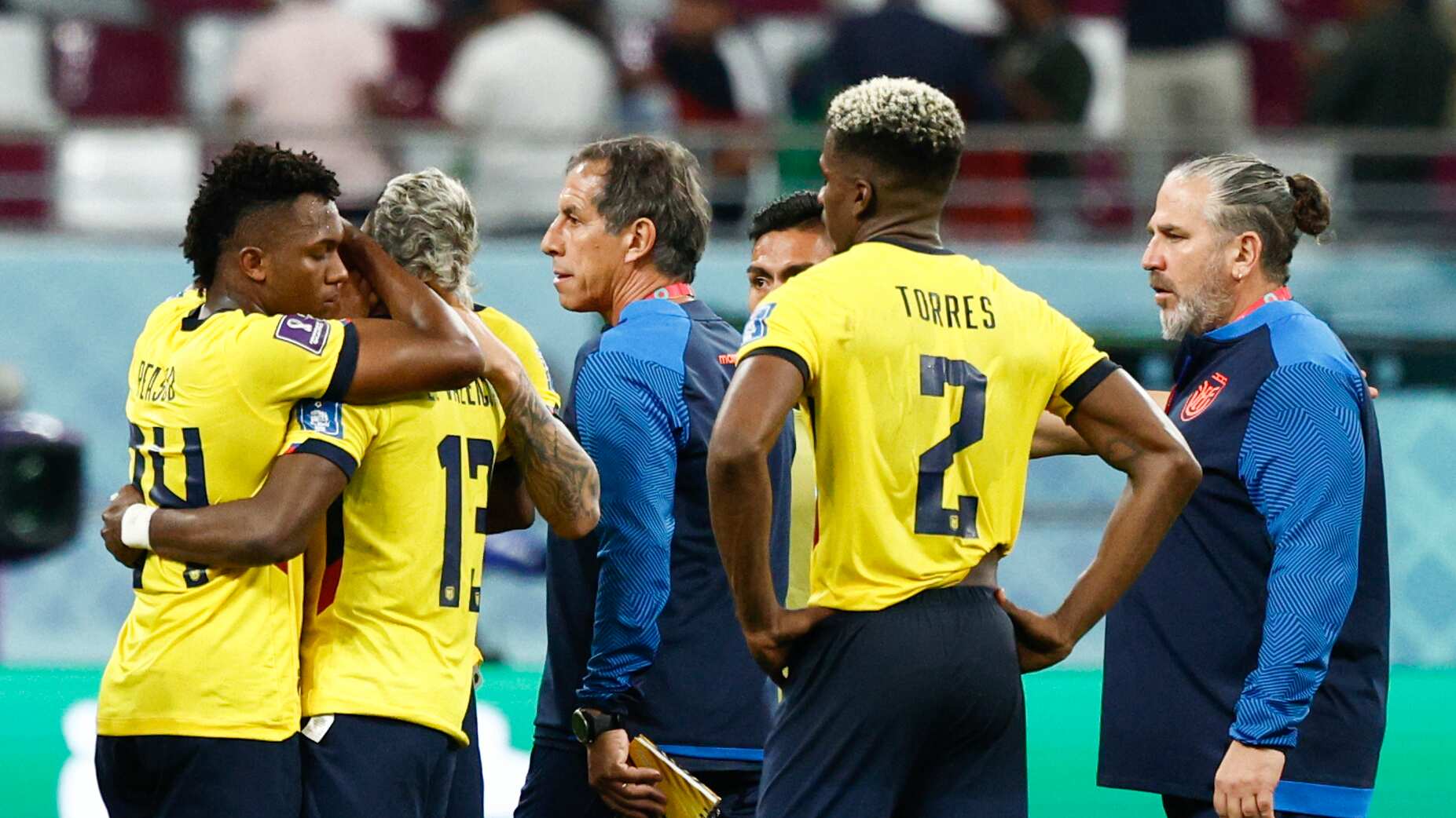 En el estadio Internacional Jalifa en Doha (Catar). EFE/ Rodrigo Jiménez