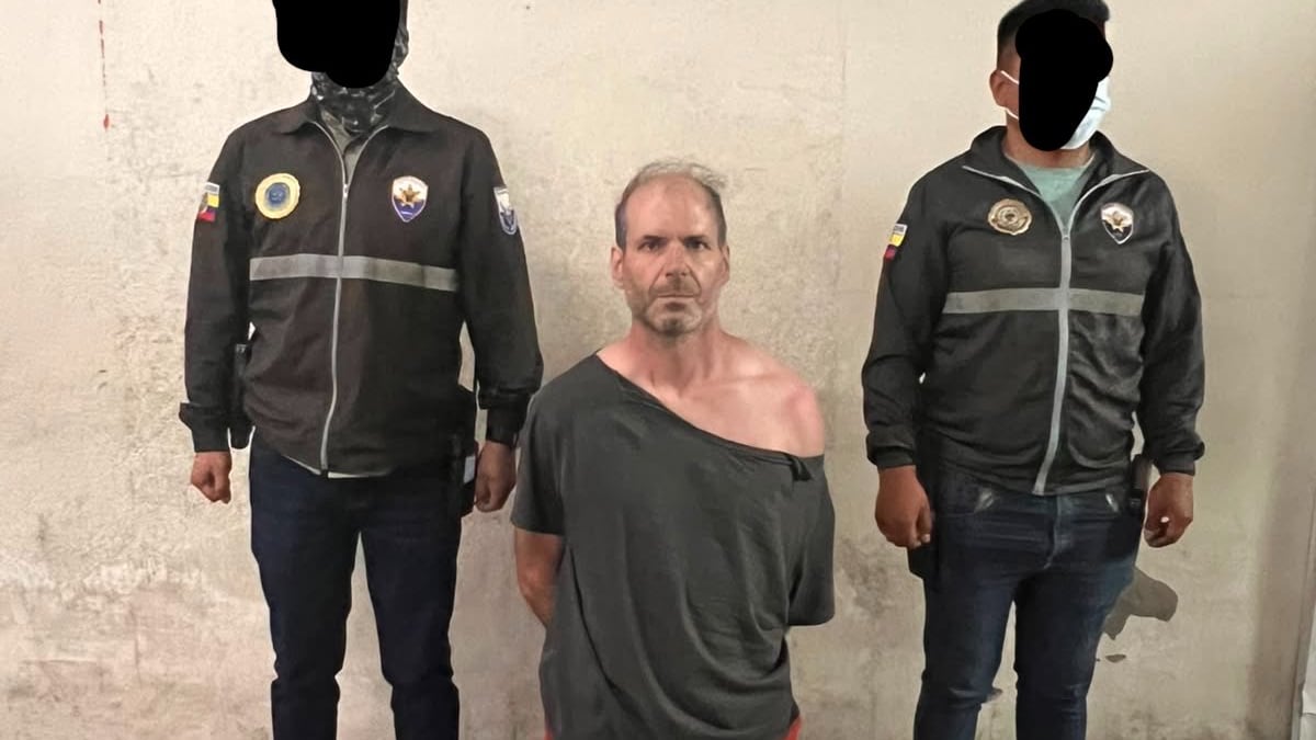 Capturan en Rumiñahui a extranjero buscado por Estados Unidos por delitos de pornografía infantil - Fuente: John Reimbarg
