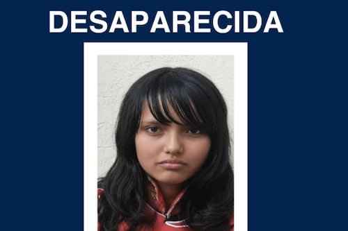 Menor de 13 años desapareció tras salir de su colegio en el sur de Quito