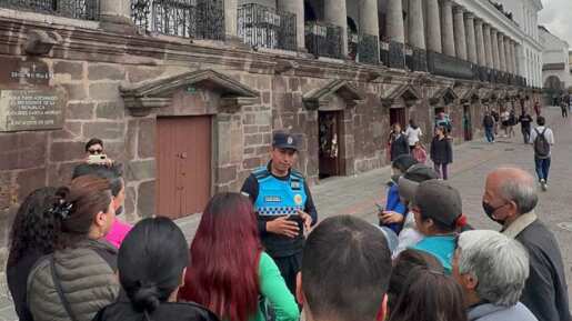 Recorridos en centro de Quito