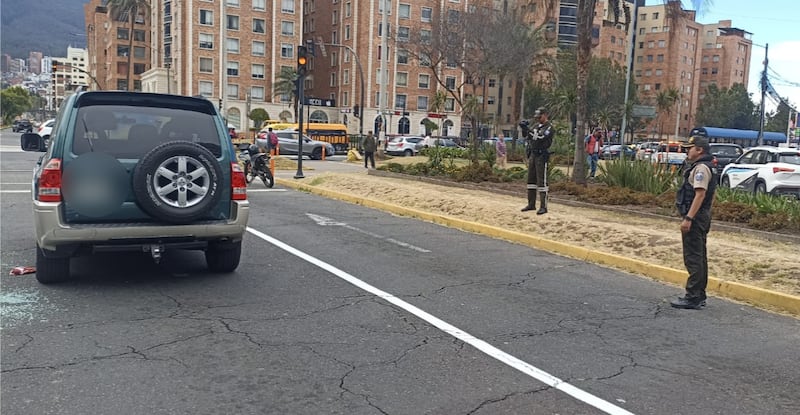 Violento asalto a conductor en el norte de Quito deja un herido
