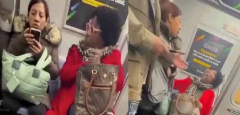 Pasajera hispana es expulsada del metro de Nueva York entre insultos y empujones.