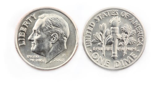 Moneda de 10 centavos